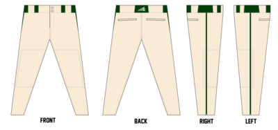 Richland County Raptors Custom ProFit Baseball Pant #BP11BP