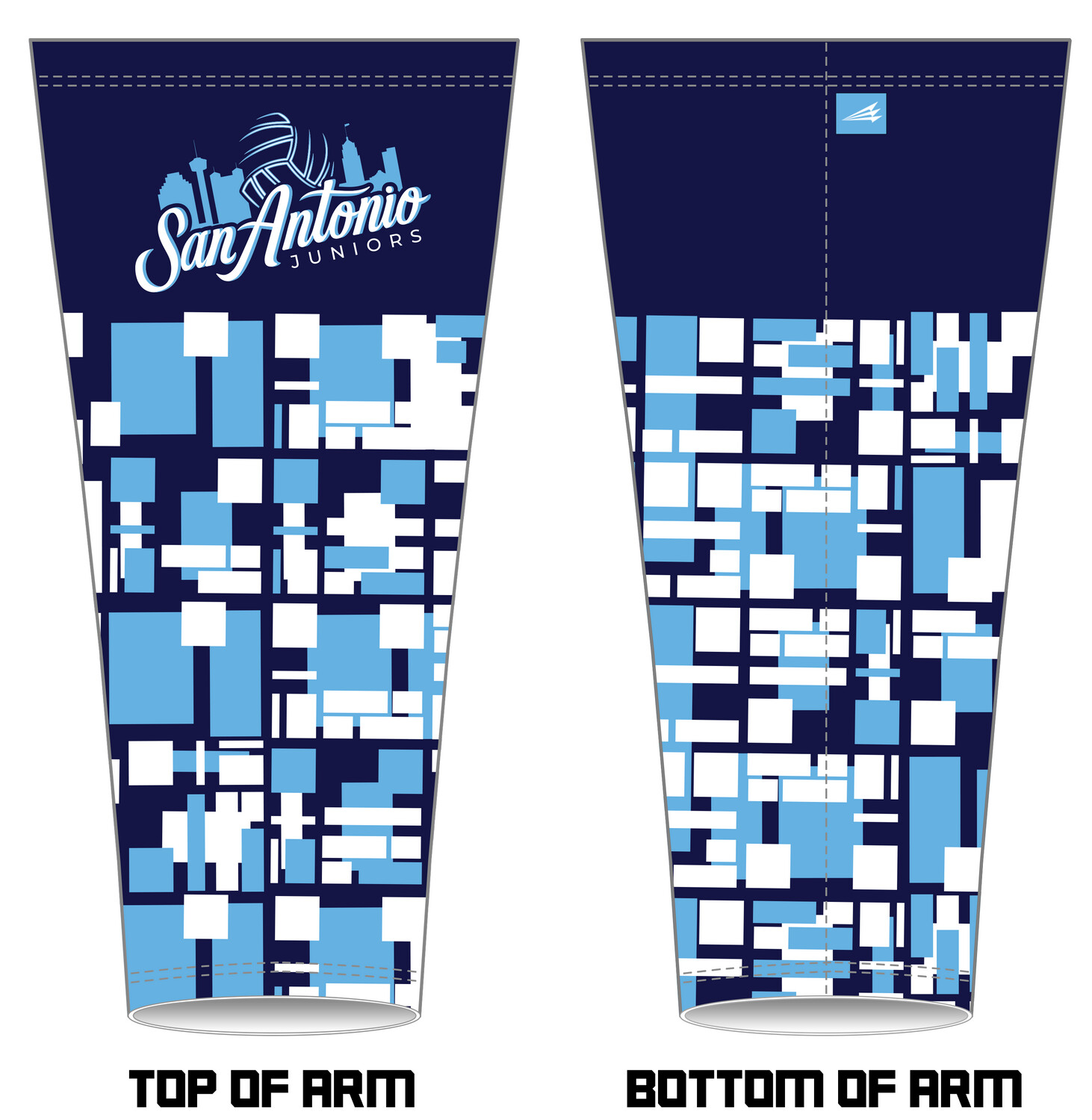 San Antonio Juniors Custom Arm Sleeve #AS4E