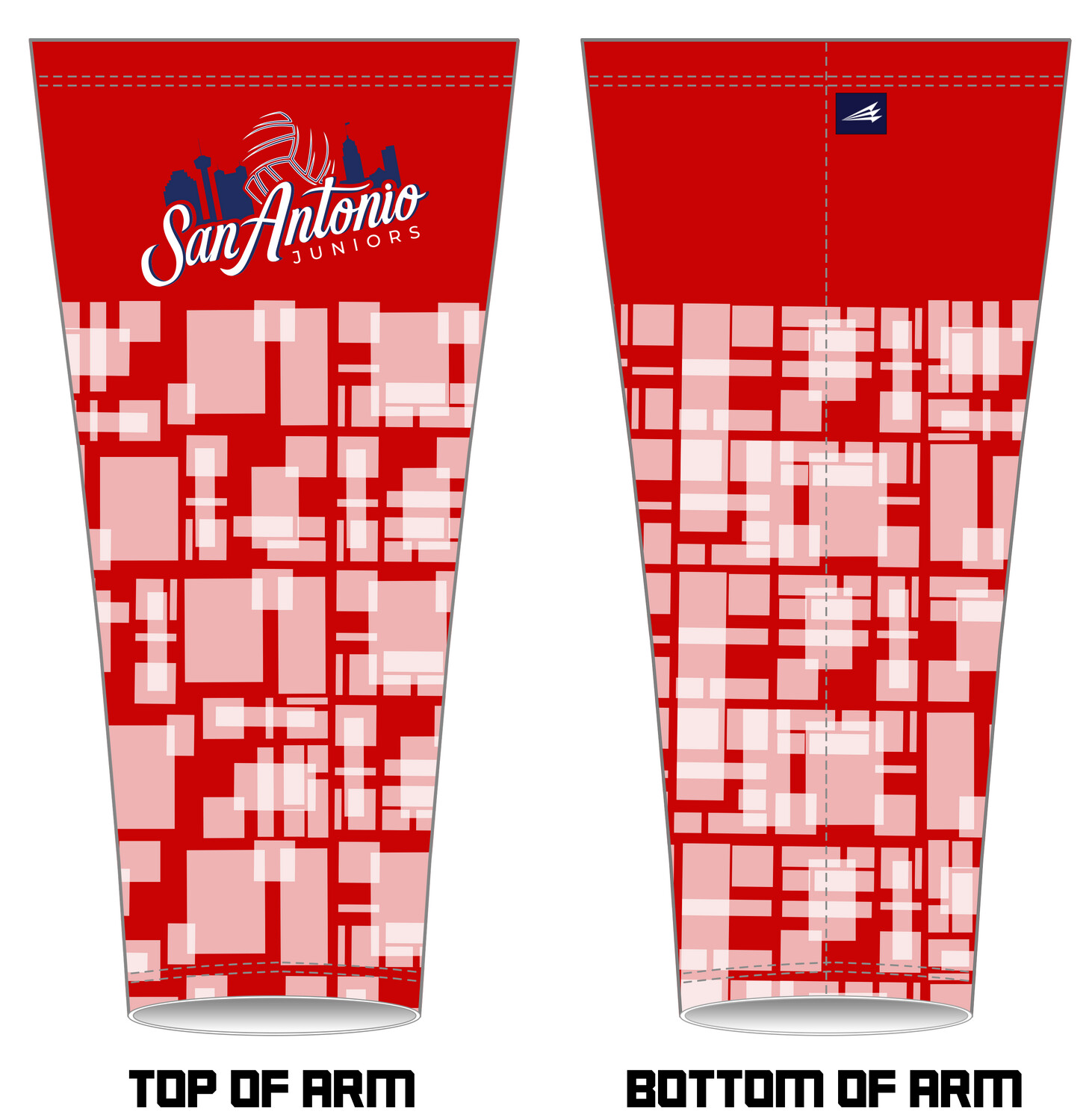 San Antonio Juniors Custom Arm Sleeve #AS4F