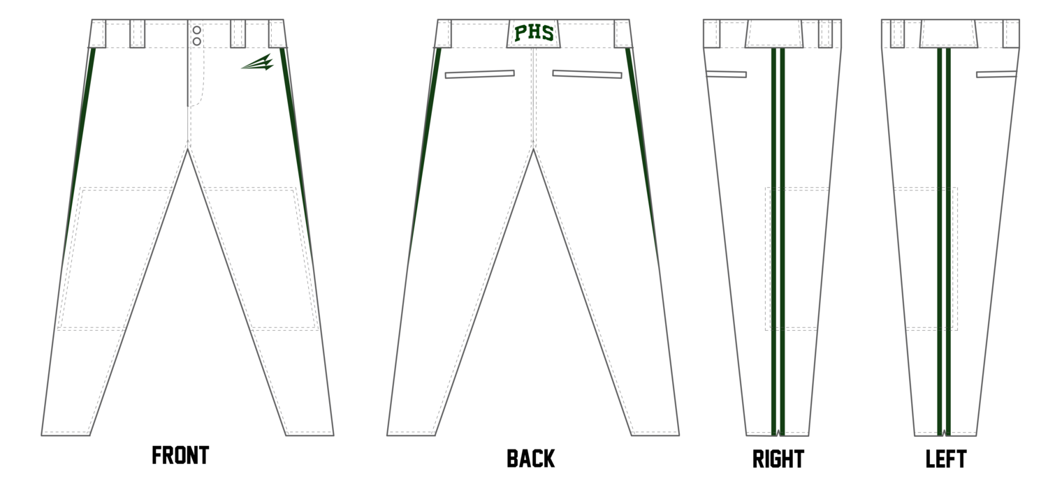 Pacifica Tritons Custom Athletic Baseball Pant #BP3BA