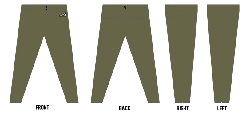 Pacifica Tritons Custom ProFit Baseball Pant #BP1B