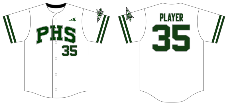 Pacifica Tritons Custom HexaFlex Baseball Jersey #J3B