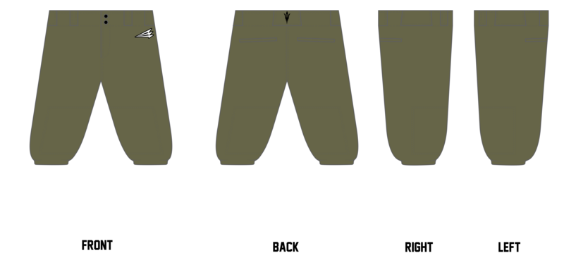 Pacifica Tritons Custom Knicker Baseball Pant #BP1BK