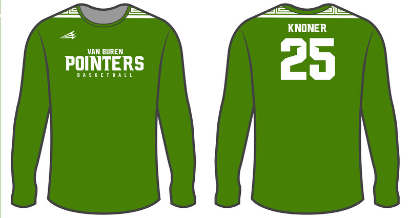 Van Buren Pointers Custom Shooter Shirt #ST2