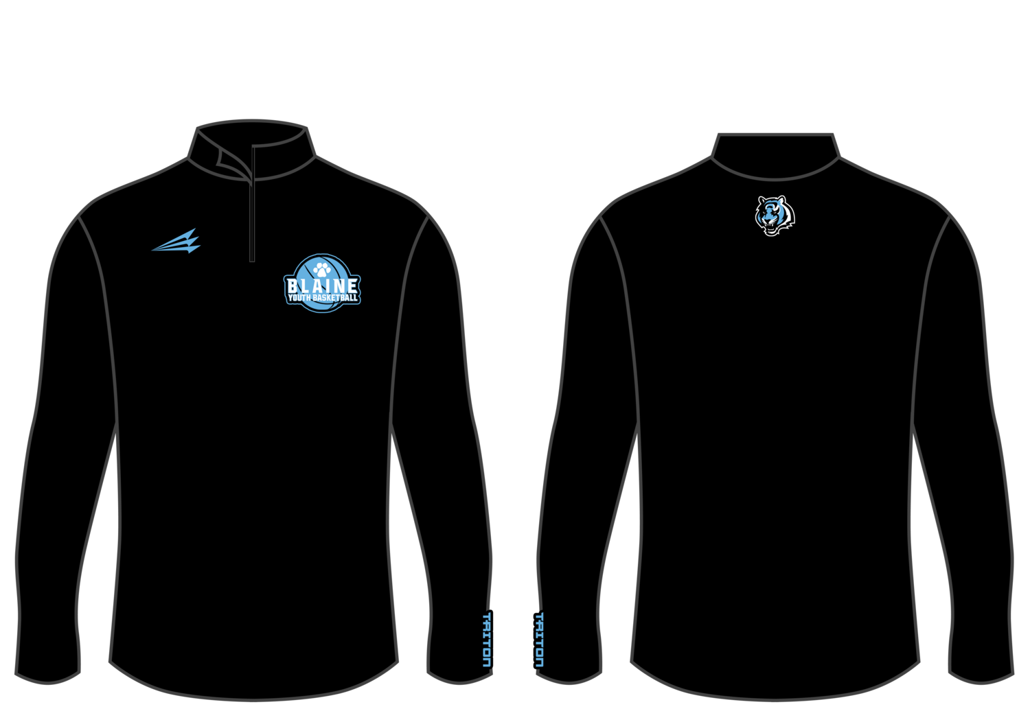 Blaine Youth Basketball Custom NanoZip #NZ1