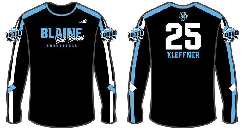 Blaine Youth Basketball Custom Shooter Shirt #ST1