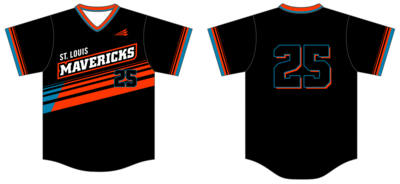 St. Louis Mavericks Custom HexaFlex Baseball Jersey #J1B