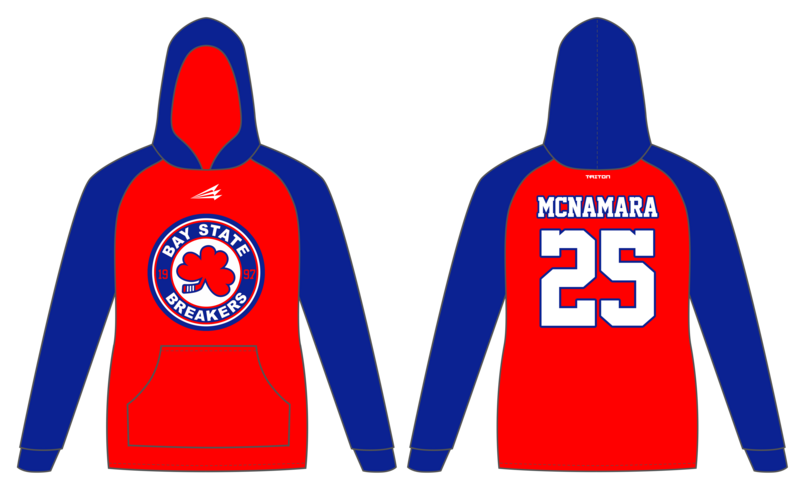 Bay State Breakers Custom Vulcan Hoodie #VH1