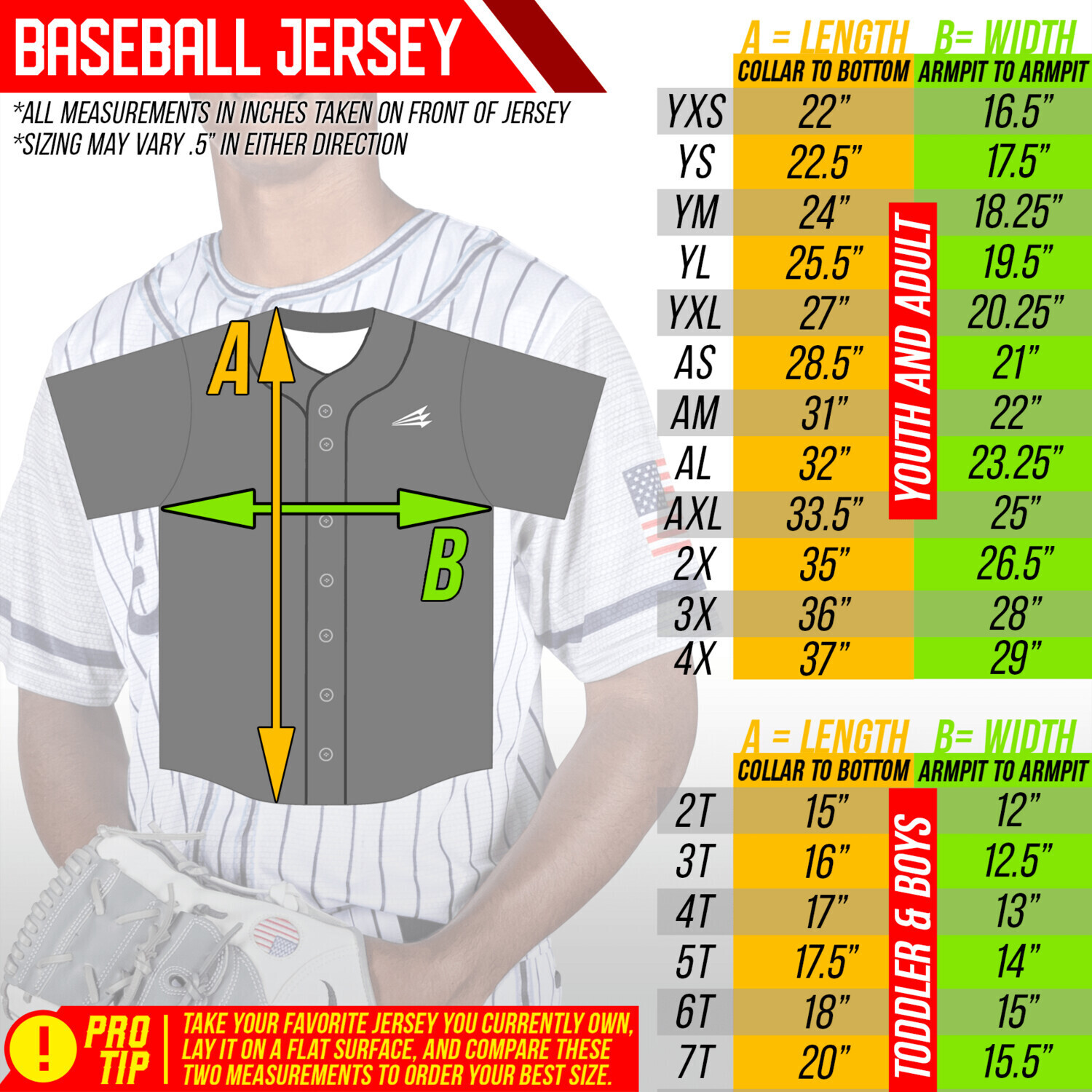 SCLL Pirates Custom HexaFlex Baseball Jersey #J1B