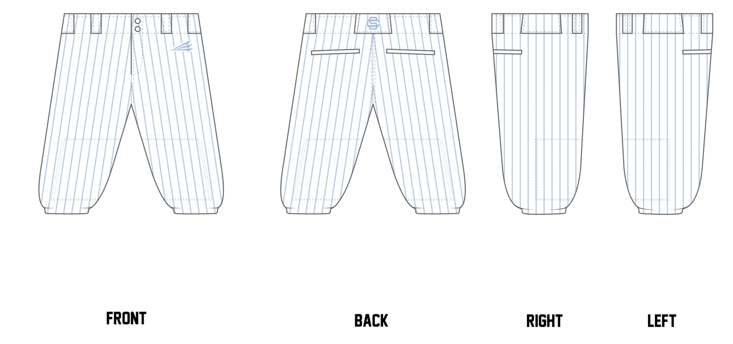 SoCal Wolfpack Custom Knicker Baseball Pant #BP6BK