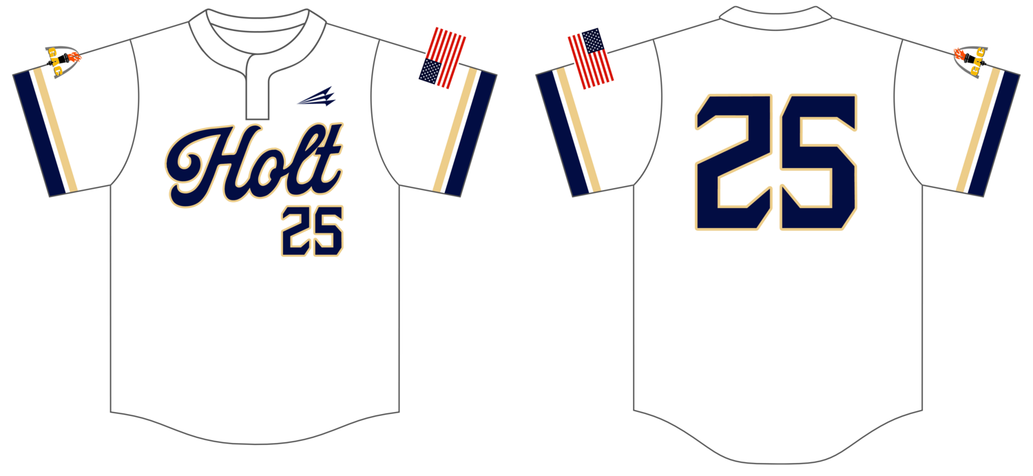 Holt Indians Custom HexaFlex Baseball Jersey #J3B