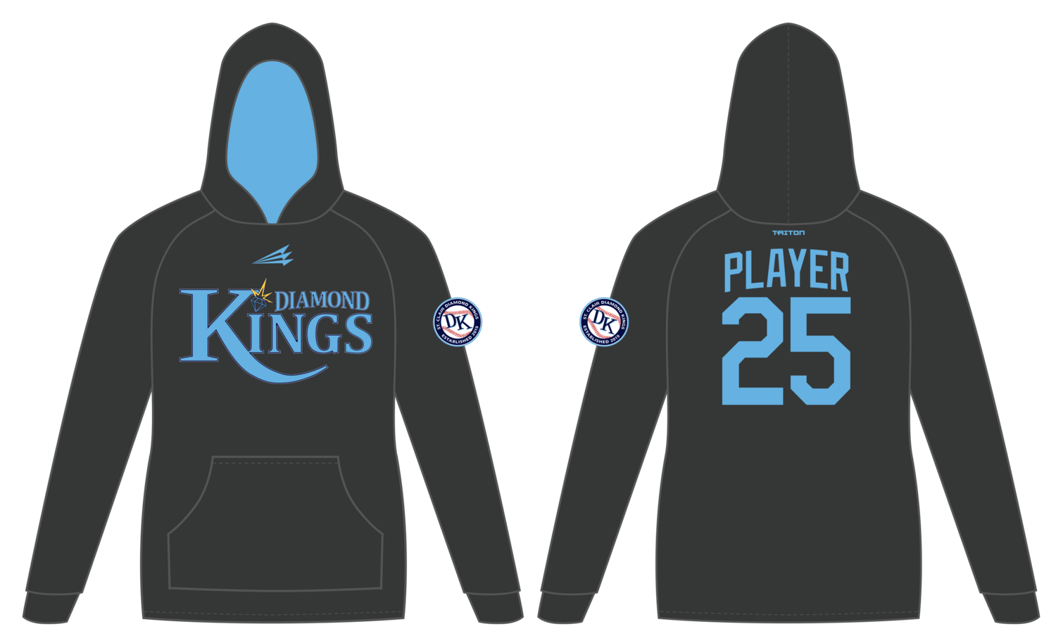 St. Clair Diamond KingsE Custom Vulcan Hoodie #VH1B
