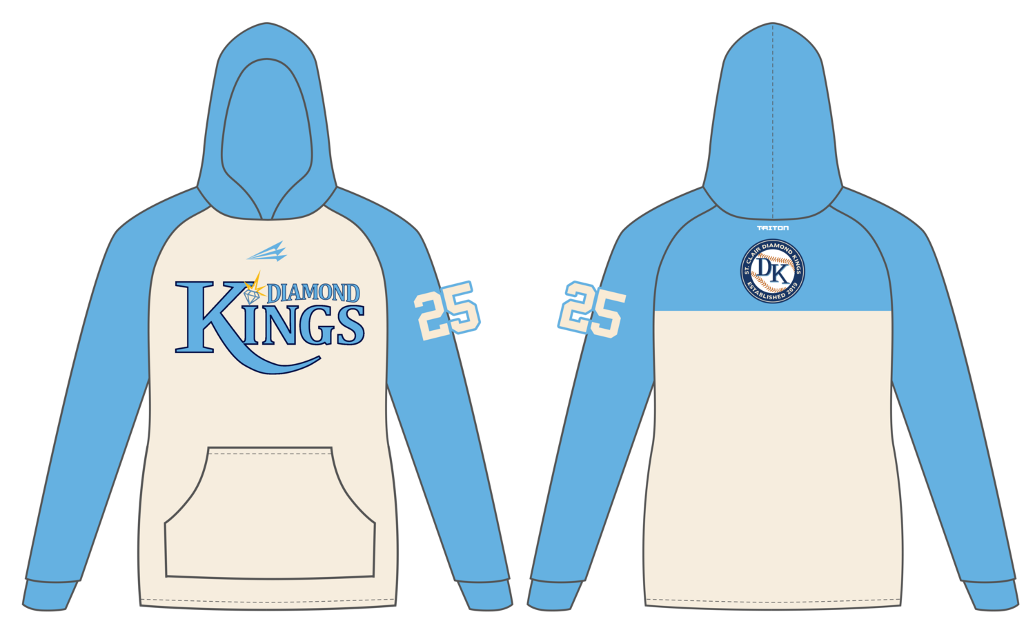 St. Clair Diamond Kings Custom Vulcan Hoodie #VH2