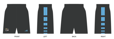 St. Clair Diamond Kings Custom Revolution Pocket Shorts #RV1