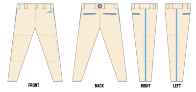 St. Clair Diamond Kings Custom ProFit Baseball Pant #BP1D