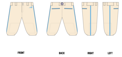 St. Clair Diamond Kings Custom Knicker Baseball Pant #BP11B
