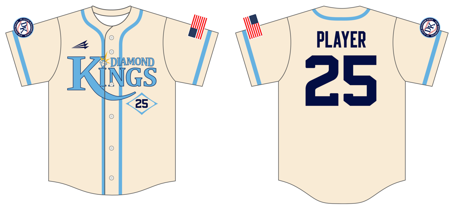 St. Clair Diamond Kings Custom NanoDri Baseball Jersey #J11