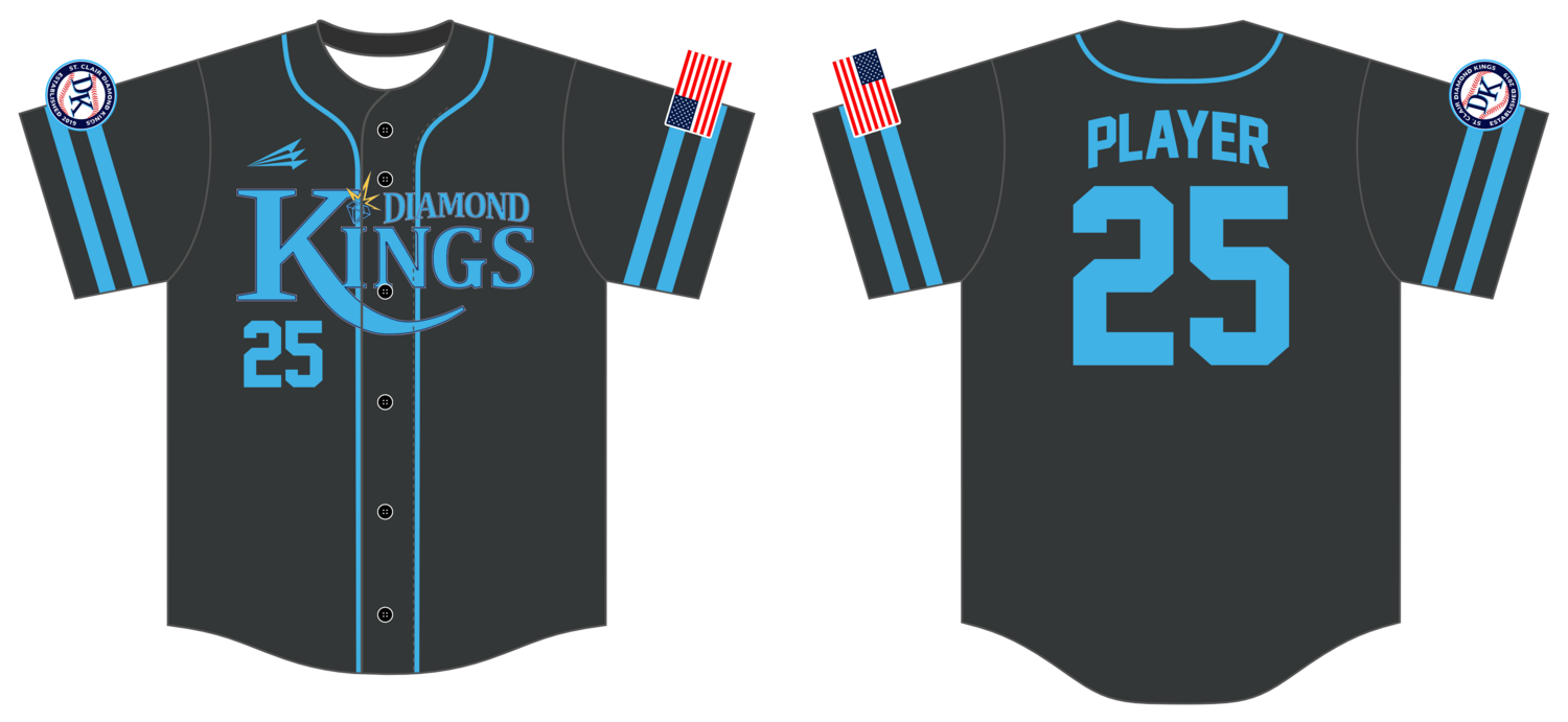 St. Clair Diamond Kings Custom NanoDri Baseball Jersey #J9B