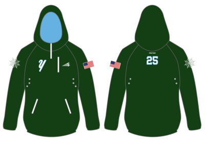 Yorktown Spiders Custom Gladiator Hoodie #GH3