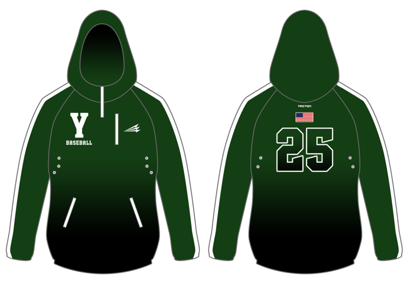 Yorktown Huskers Custom Gladiator Hoodie #GH2