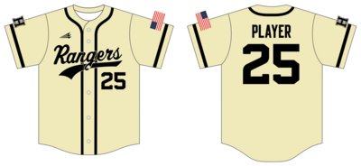 Hendersonville Rangers Custom NanoDri Baseball Jersey #J1