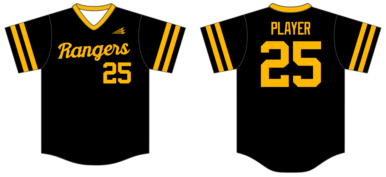Hendersonville Rangers Custom NanoDri Baseball Jersey #J4