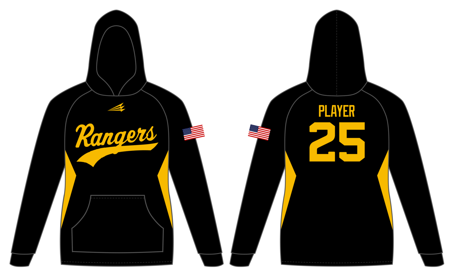 Hendersonville Rangers Custom Vulcan Hoodie #VH1