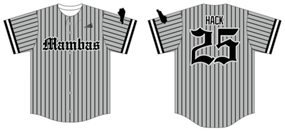 Mambas Baseball Custom NanoDri Baseball Jersey #J12