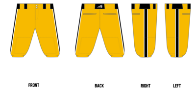 Hendersonville Rangers Custom Knicker Baseball Pant #BP2K