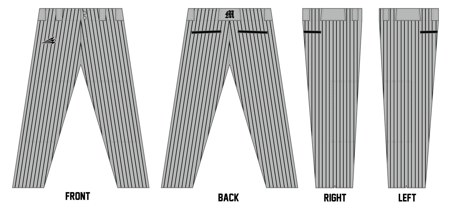 Mambas Baseball CUSTOM Athletic Baseball Pant #BP12
