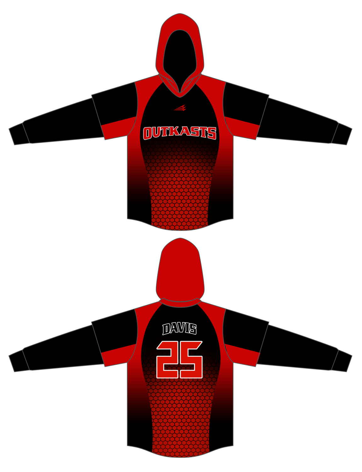 OutKastS Custom Hoodzie #HZY3