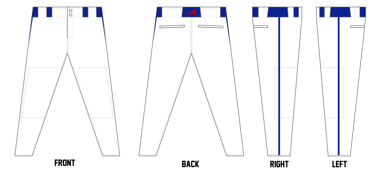 Massac County Baseball Custom Athletic Baseball Pant #BP5