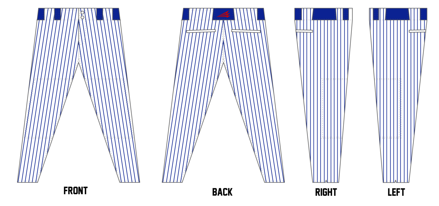 Massac County Baseball Custom Athletic Baseball Pant #BP2