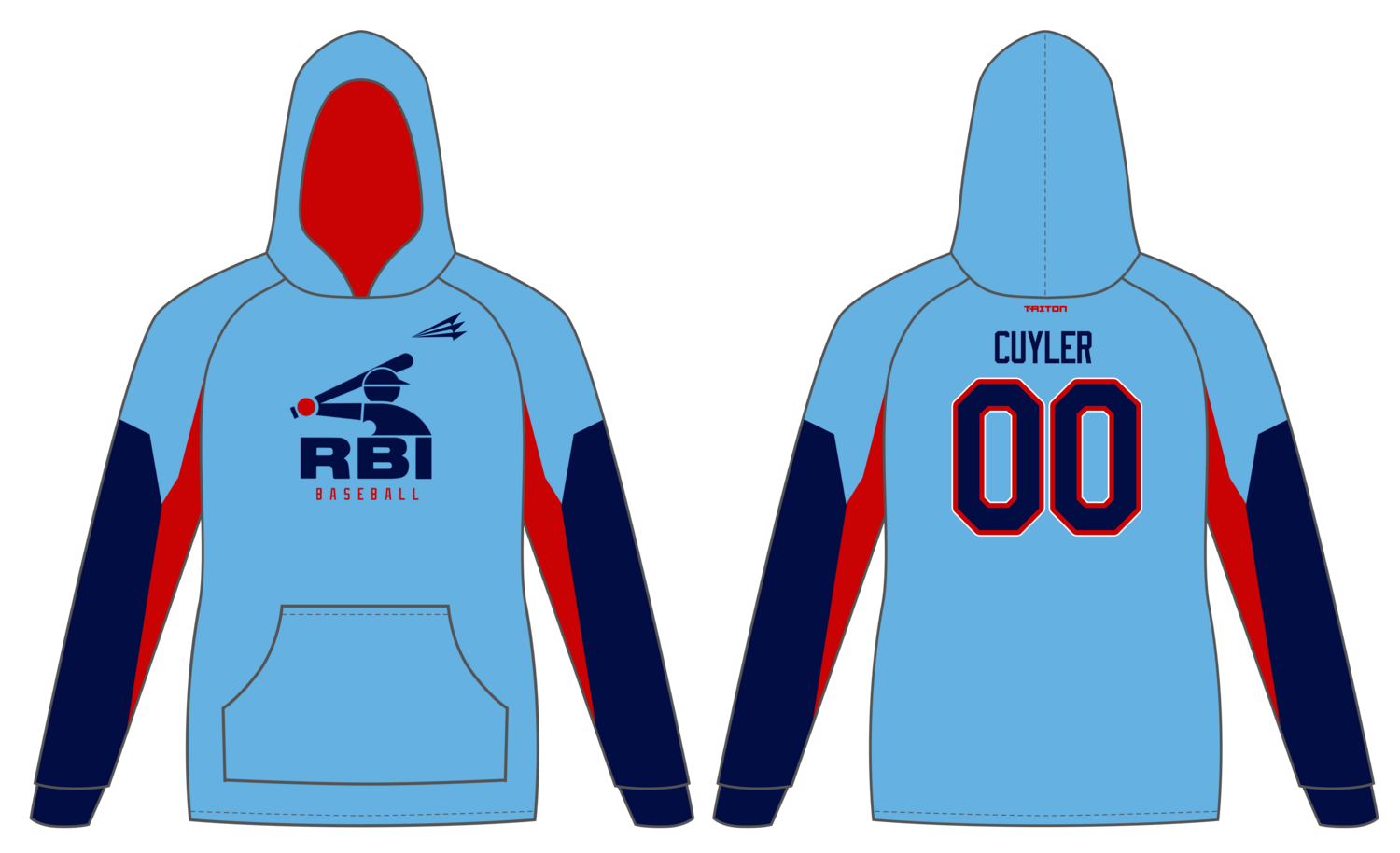 RBI Baseball (Cuyler) Custom Vulcan Hoodie #VH2
