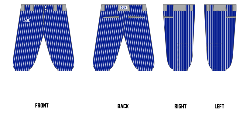 Salina Spikes Custom Knicker Baseball Pant #BP7j