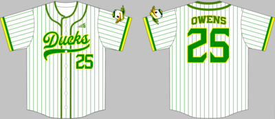 Montgomery Ducks Custom HexaFlex Baseball Jersey #J5D