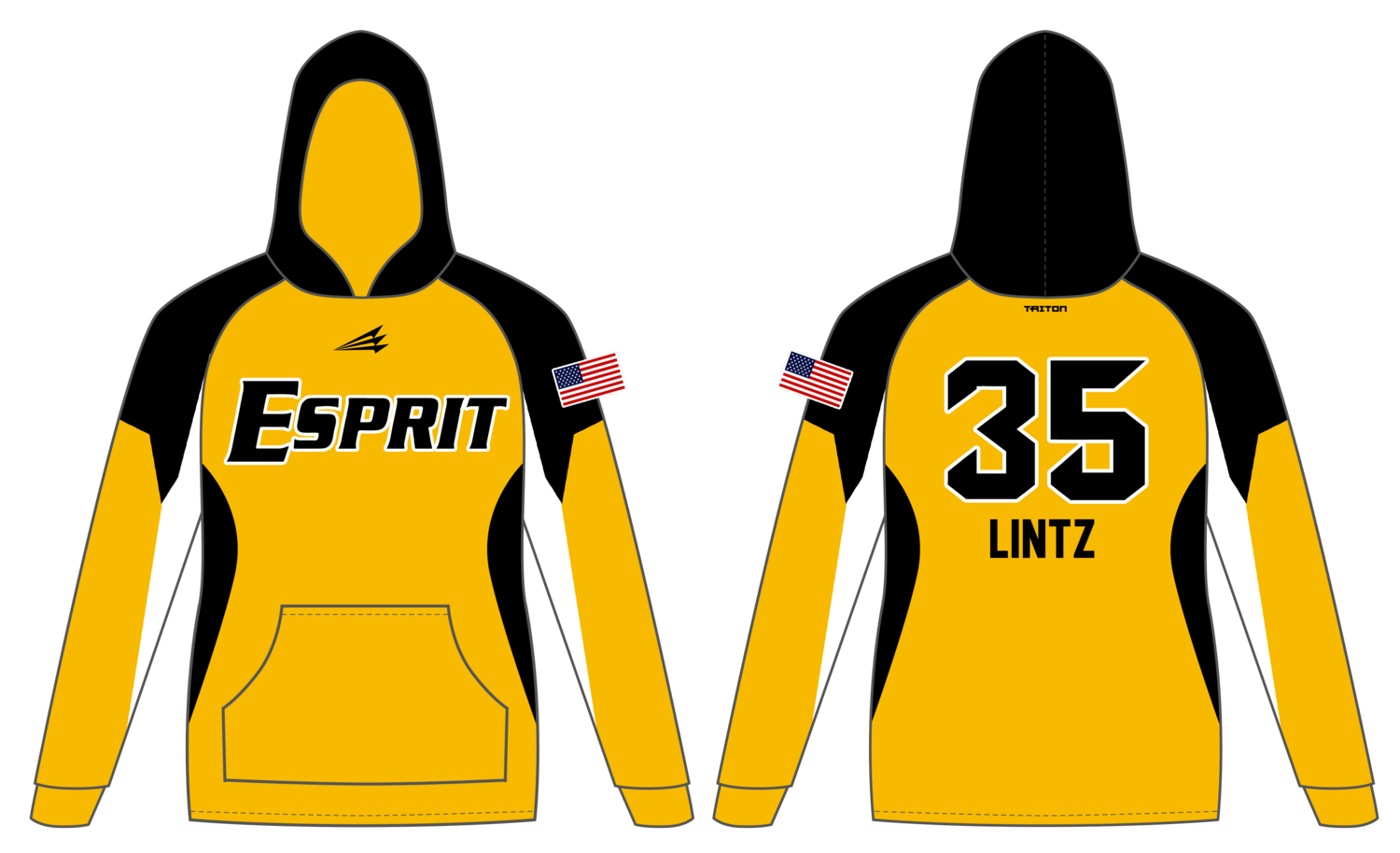 Esprit Metro Custom Vulcan Hoodie #VH7