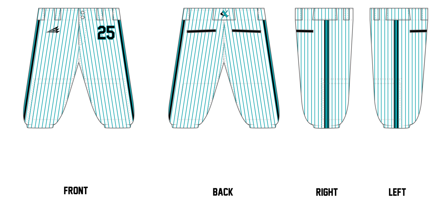 Team Xtreme Custom Knicker Baseball Pant #BP17d