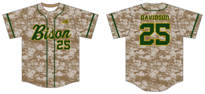 Clermont Baseball Custom NanoDri Baseball Jersey #J10