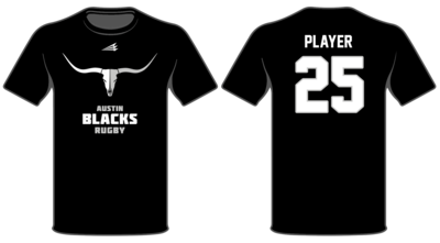 Austin Blacks Rugby Custom HyperTee #HT1