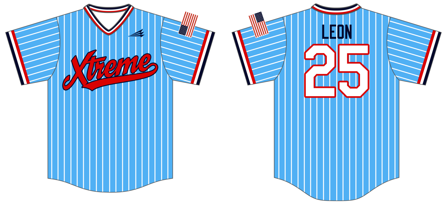 Team Xtreme Custom NanoDri Baseball Jersey #J5c