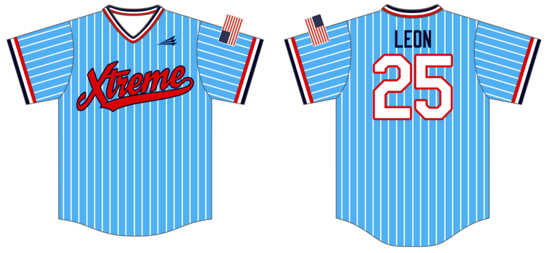 Team Xtreme Custom NanoDri Baseball Jersey #J5c