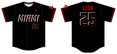Team Xtreme Custom NanoDri Baseball Jersey #J27b