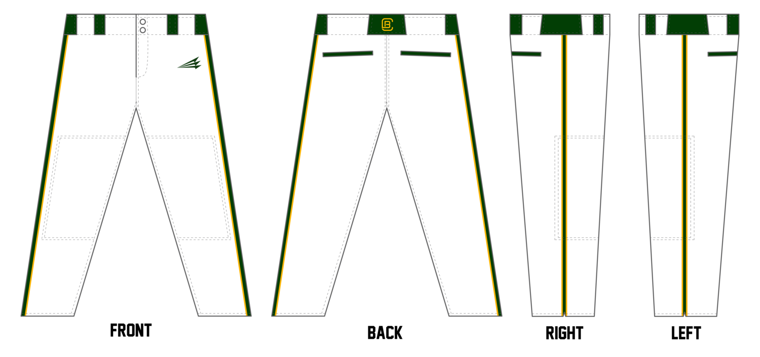 Clermont Baseball Custom Athletic Baseball Pant #BP10a
