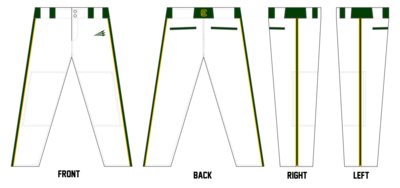 Clermont Baseball Custom Athletic Baseball Pant #BP10a