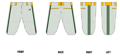 Clermont Baseball Custom Knicker Baseball Pant #BP8b
