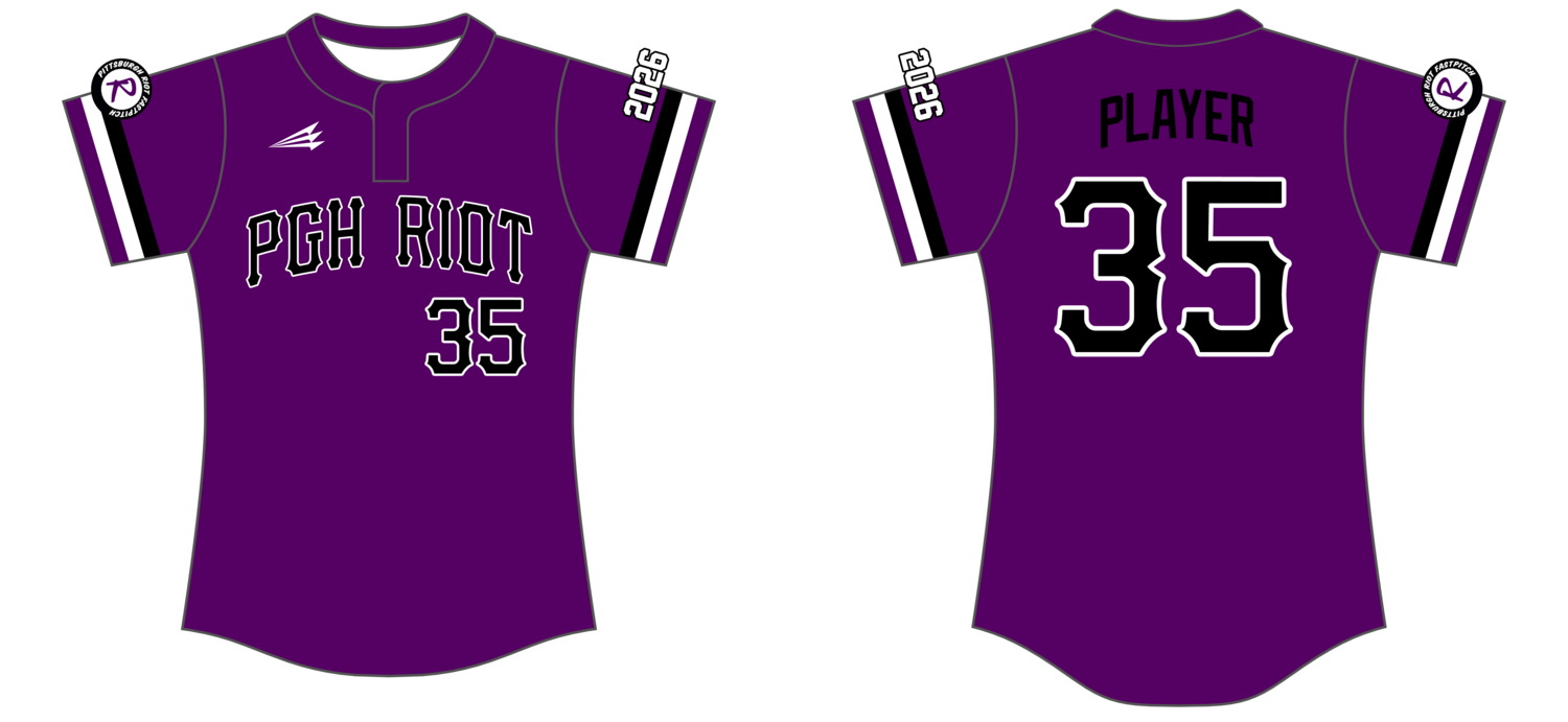 Pittsburgh Riot Custom HexaFlex Softball Jersey #J8H