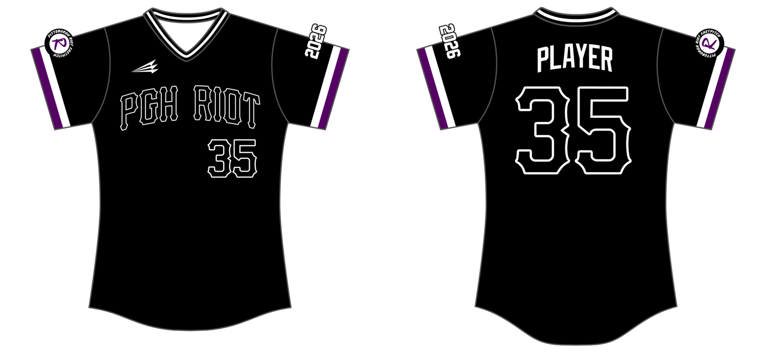 Pittsburgh Riot Custom HexaFlex Softball Jersey #J8G