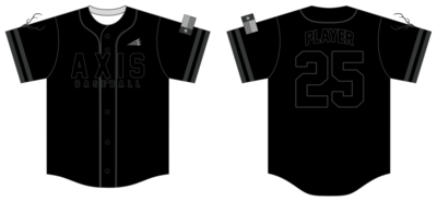 AXIS BASEBALL CLUB Custom MATERIAL Baseball Jersey #J1E