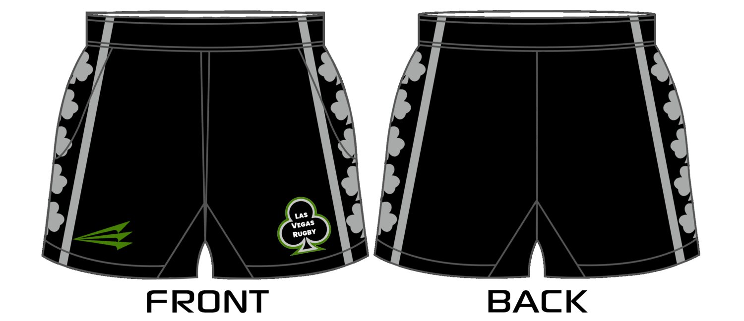 Las Vegas Irish Custom Rugby Shorts #RS11